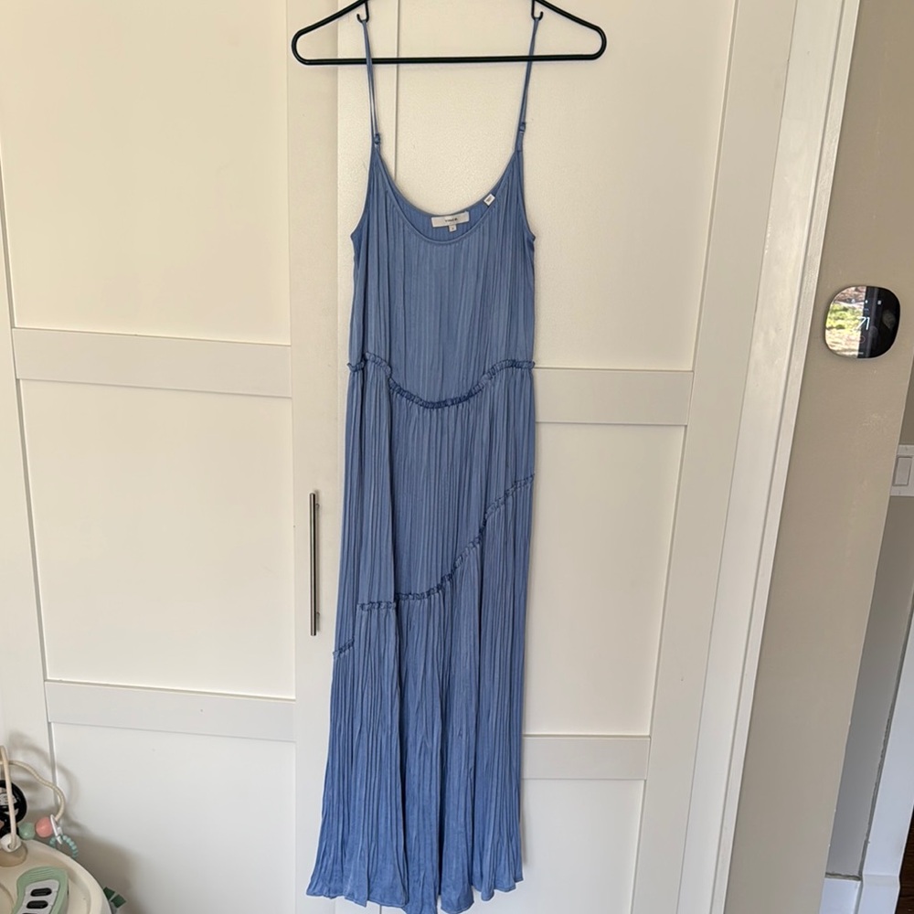 Vince Blue Midi Dress